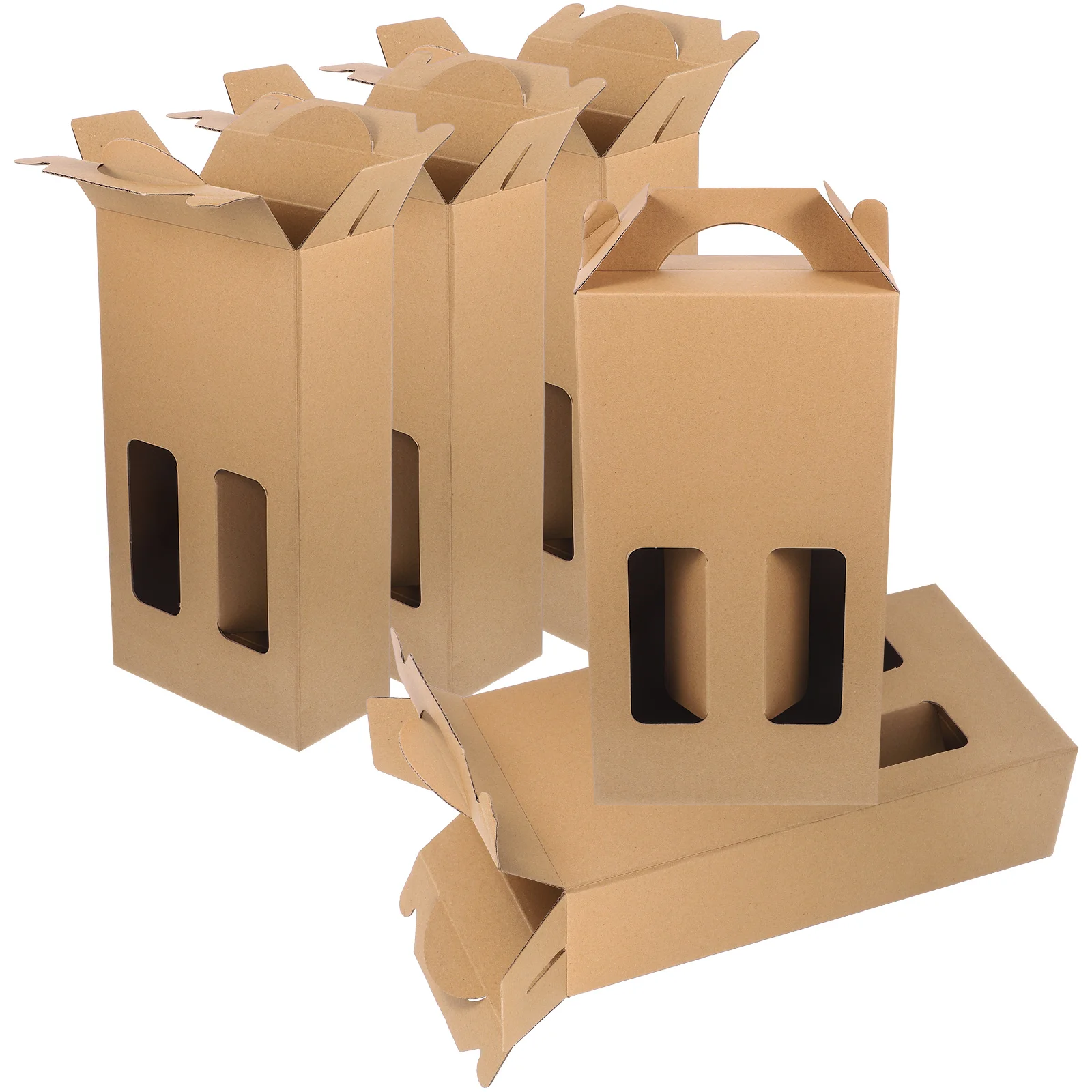 Bag Household Bottle Paper Case Carrier Boxes Decorative Storage Gift Retro for Gifts
Bag Household Bottle Paper Case Carrier Boxes Decorative Storage Gift Retro for Gifts