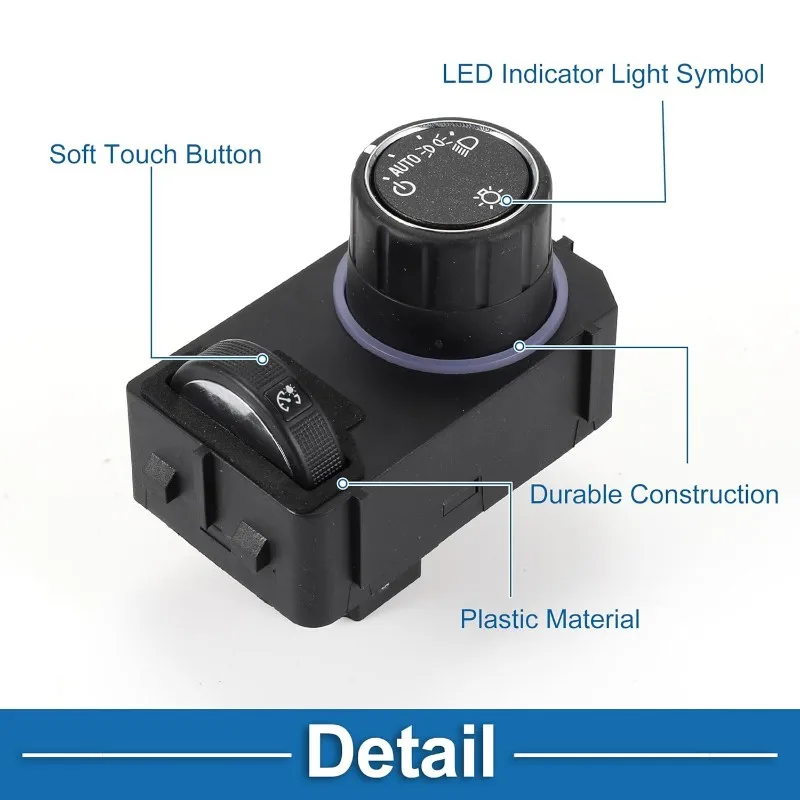 Для Silverado 1500 Suburban Tahoe для GMC Sierra 1500 Yukon, совместимый переключатель фар 23187807 84472677 23171490
Для Silverado 1500 Suburban Tahoe для GMC Sierra 1500 Yukon, совместимый переключатель фар 23187807 84472677 23171490