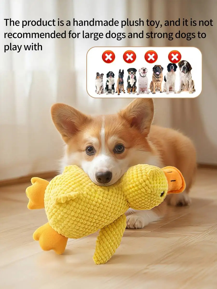 Plush Dog Squeaker Toy For Medium Dogs, Stuffed Animal Chew Toy, Cute Companion Gift
Plush Dog Squeaker Toy For Medium Dogs, Stuffed Animal Chew Toy, Cute Companion Gift