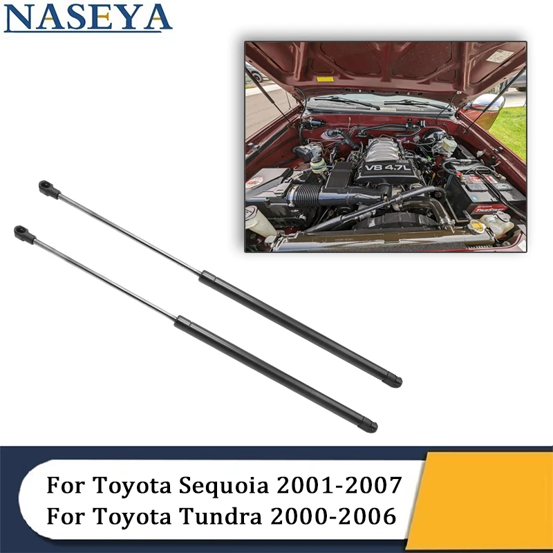 For Toyota Tundra 2000-2006 Car Front Hood Lift Supports Shock Struts For Toyota Sequoia 2001-2007 Car Accessories
For Toyota Tundra 2000-2006 Car Front Hood Lift Supports Shock Struts For Toyota Sequoia 2001-2007 Car Accessories