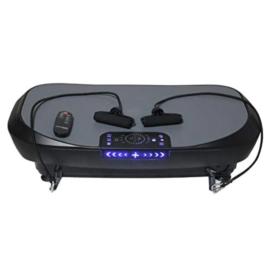 Тренажер с вибрационным тренажером Confidence Fitness 4D с ремнями для верхней части тела и дистанционным управлением черного цвета с вибрацией всего тела wi
Тренажер с вибрационным тренажером Confidence Fitness 4D с ремнями для верхней части тела и дистанционным управлением черного цвета с вибрацией всего тела wi