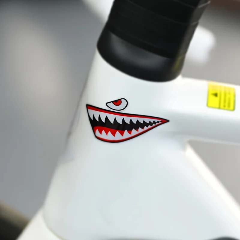 Shark Mouth Sticker Waterproof Vinyl Decal for Bike Motorcycle Car Scooter, Funny Cartoon Teeth Decor
Shark Mouth Sticker Waterproof Vinyl Decal for Bike Motorcycle Car Scooter, Funny Cartoon Teeth Decor