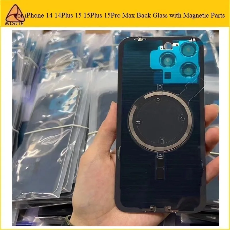 10Pcs Back Glass Cover for iPhone 14 15 Plus 15Pro Max 14Plus 15Plus Battery Door Housing Cover with Camera Lens Magnetic Parts
10Pcs Back Glass Cover for iPhone 14 15 Plus 15Pro Max 14Plus 15Plus Battery Door Housing Cover with Camera Lens Magnetic Parts