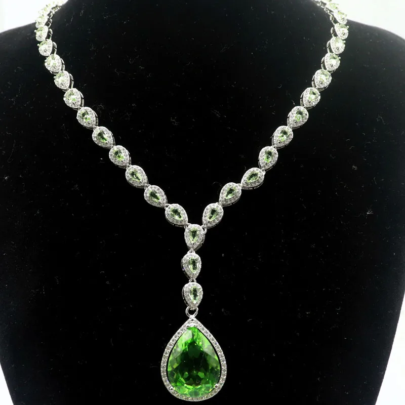 52x20 мм, рекомендуем большой драгоценный камень, зеленый цаворит, гранат, швейцарский синий топаз, CZ, женское серебряное ожерелье 18-19 дюймов
52x20 мм, рекомендуем большой драгоценный камень, зеленый цаворит, гранат, швейцарский синий топаз, CZ, женское серебряное ожерелье 18-19 дюймов