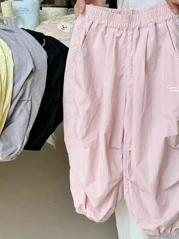 Mosquito-Resistant Casual Printed Thin Children's Workwear Pants Summer New Sle Boys Girls Faionable Lightweight Trousers
Mosquito-Resistant Casual Printed Thin Children's Workwear Pants Summer New Sle Boys Girls Faionable Lightweight Trousers