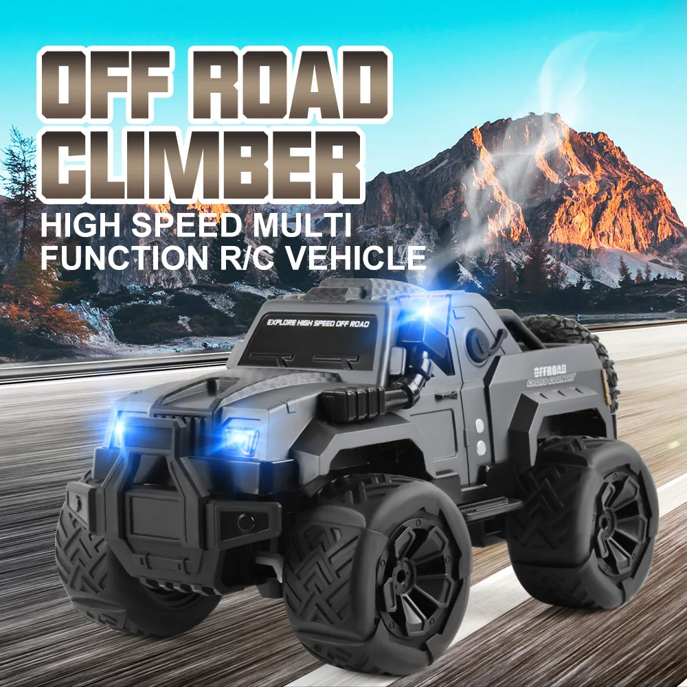 Large-sized Remote-controlled Off-road Vehicle Spray Car Charging and Fall-resistant Four-wheel Drive Drift High Horsepower Cars
Large-sized Remote-controlled Off-road Vehicle Spray Car Charging and Fall-resistant Four-wheel Drive Drift High Horsepower Cars