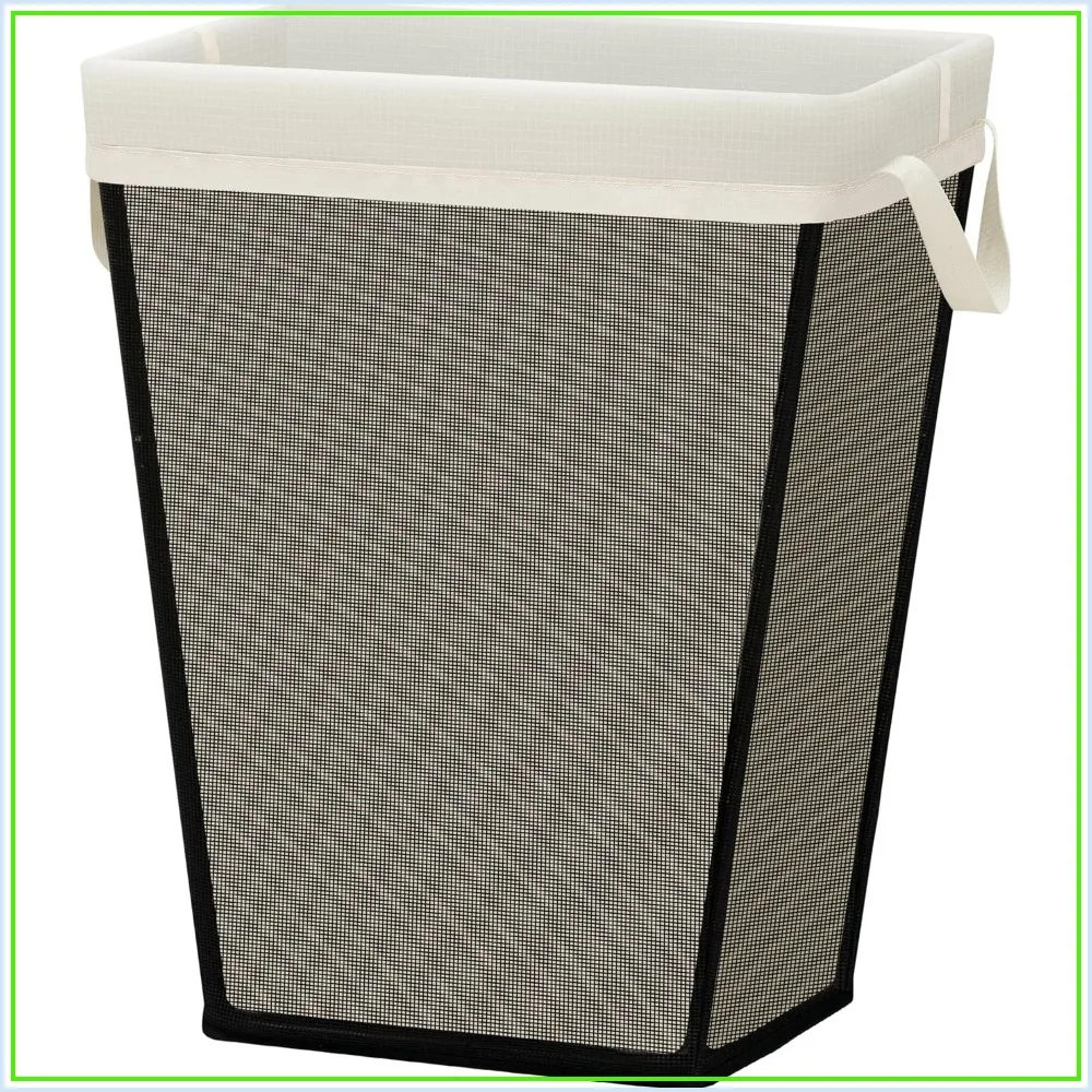 75L Laundry Basket, Space-Saving Hamper for Small Spaces, Freestanding Clothes Hamper with Iron Frame, Removable Washable Liner, Laundry Organizer for Bedroom, Bathroom, Dorm, Beige
75L Laundry Basket, Space-Saving Hamper for Small Spaces, Freestanding Clothes Hamper with Iron Frame, Removable Washable Liner, Laundry Organizer for Bedroom, Bathroom, Dorm, Beige