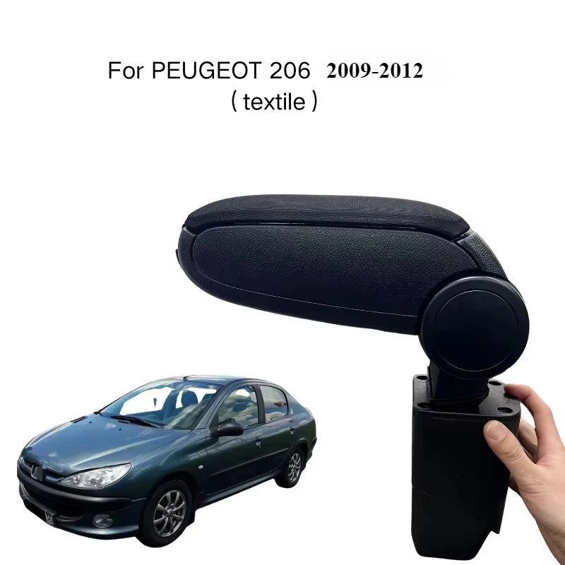 Armrest For PEUGEOT 206 2009-2012 Textile Custom Fit Center Console Storage Box Vehicle Accessories Comfortable Driving
Armrest For PEUGEOT 206 2009-2012 Textile Custom Fit Center Console Storage Box Vehicle Accessories Comfortable Driving
