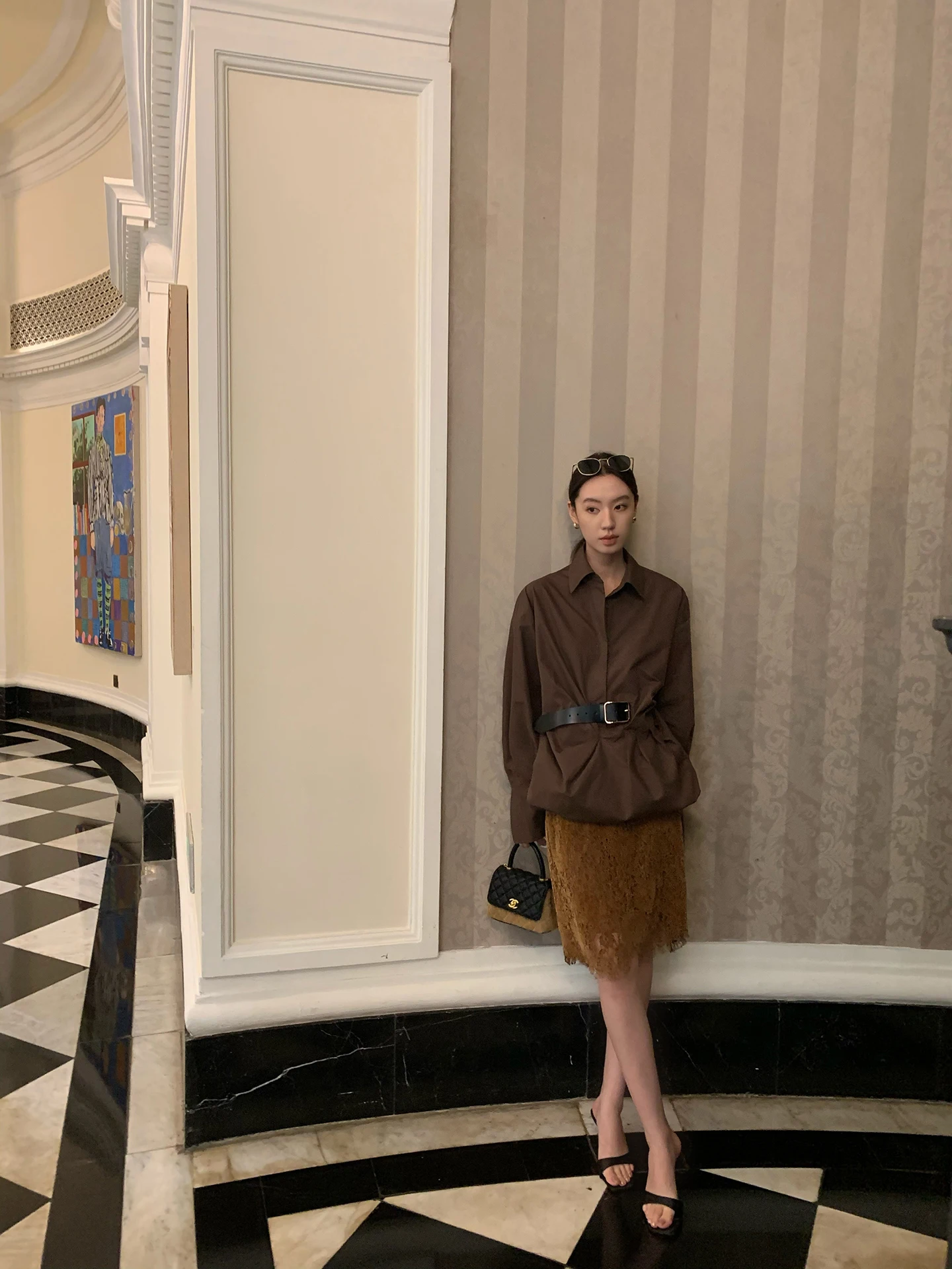 Gakee Official Retro Simple Women's irt Early Autumn New Faion Design Loose Long Sve Commute Cotton Blend Busin irt
Gakee Official Retro Simple Women's irt Early Autumn New Faion Design Loose Long Sve Commute Cotton Blend Busin irt