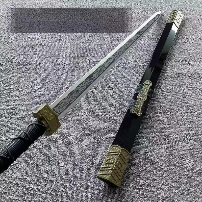 Bamboo Sword Tang Hengdao with Sheath Han Sword Ancient Style Accessories Props 100cm
Bamboo Sword Tang Hengdao with Sheath Han Sword Ancient Style Accessories Props 100cm