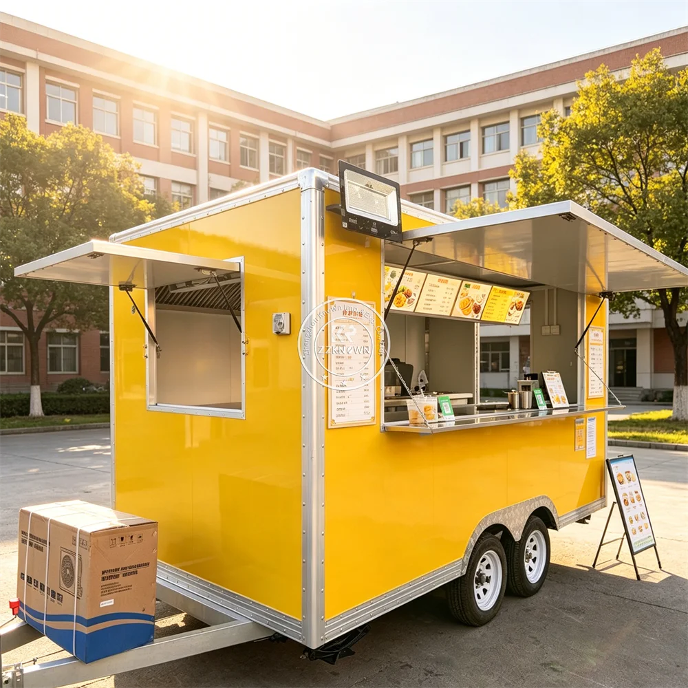 Mobile Street Hot Dog Snack Trailer Pizza Cart Catering Food Trailer Professional Food Truck Fully Equipped
Mobile Street Hot Dog Snack Trailer Pizza Cart Catering Food Trailer Professional Food Truck Fully Equipped