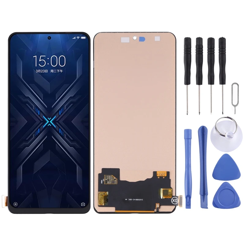 TFT Material LCD Screen for Xiaomi Black Shark 4 / Black Shark 4 Pro with Digitizer Full Assembly Display LCD Screen Replacement
TFT Material LCD Screen for Xiaomi Black Shark 4 / Black Shark 4 Pro with Digitizer Full Assembly Display LCD Screen Replacement