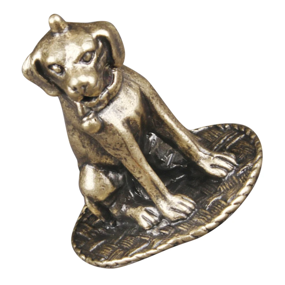 Retro Puppy Ornaments Metal Dog Statue Brass Figurine Vintage Decor French Bulldog Cabinet
Retro Puppy Ornaments Metal Dog Statue Brass Figurine Vintage Decor French Bulldog Cabinet
