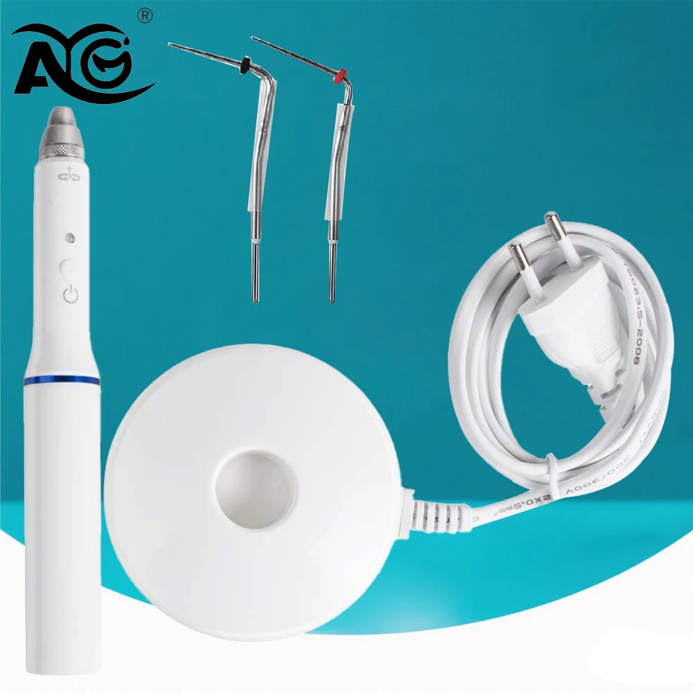 AG Dental Cordless Wireless Gutta Percha Obturation System Endo Heated Pen+ 2 Tips Dentistry Instrument
AG Dental Cordless Wireless Gutta Percha Obturation System Endo Heated Pen+ 2 Tips Dentistry Instrument