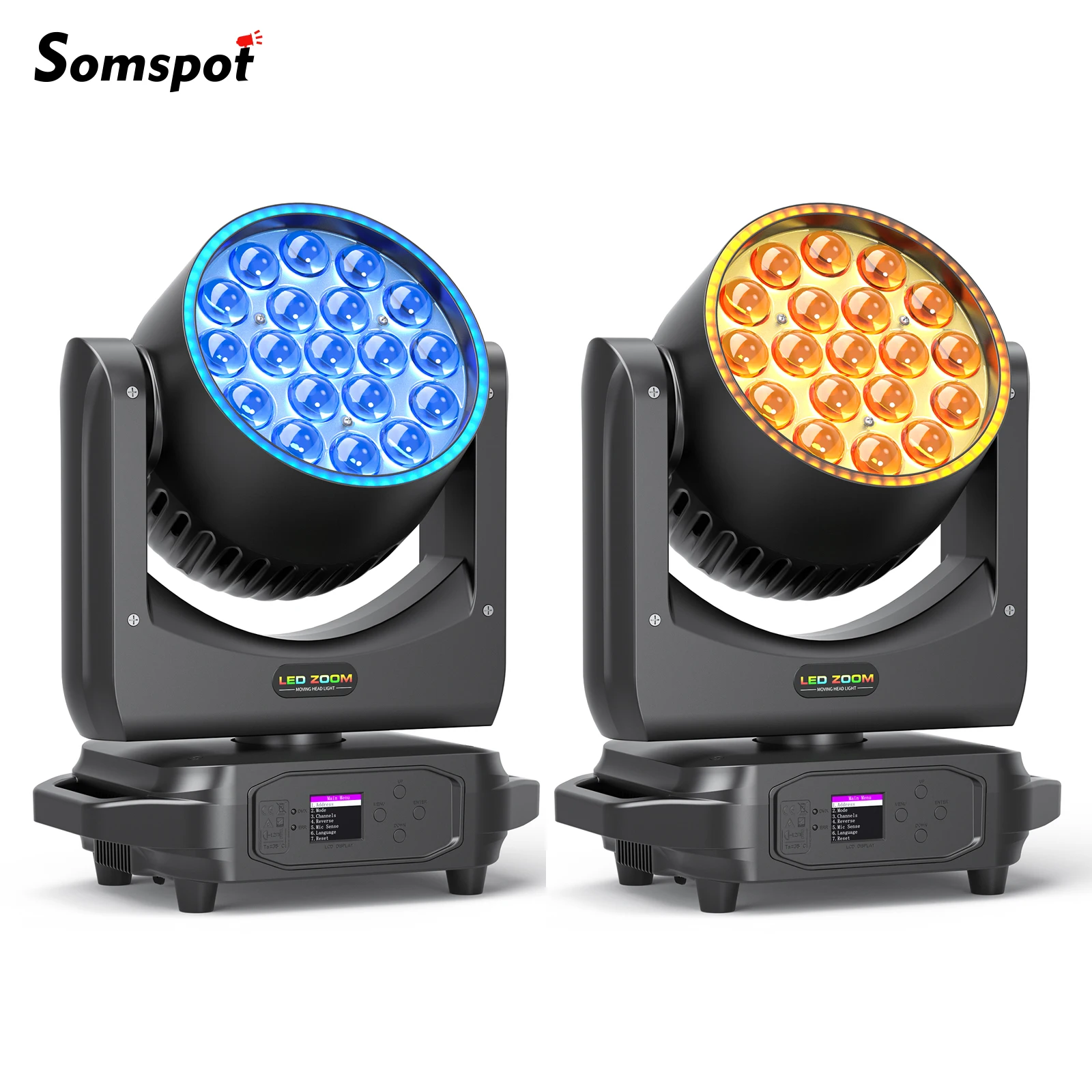 2PCS 19x8W RGBW LED Moving Head Light 4in1 Focusing Lights Stage Effect Lighting Projector for Disco Party Concert Theater Club
2PCS 19x8W RGBW LED Moving Head Light 4in1 Focusing Lights Stage Effect Lighting Projector for Disco Party Concert Theater Club