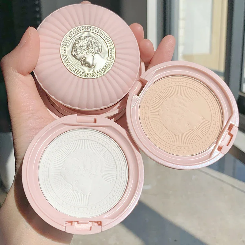 Cute Angel Carving Face Pressed Powder Foundation Full Coverage Long Lasting Oil Control Natural Face Powder Mineral Foundation
Cute Angel Carving Face Pressed Powder Foundation Full Coverage Long Lasting Oil Control Natural Face Powder Mineral Foundation