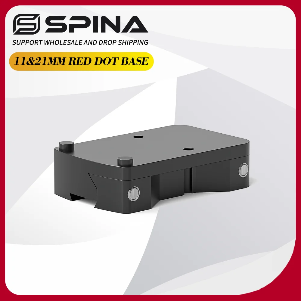 SPINA OPTICS 11&21 мм Алюминиевое крепление S-FR (стандарт HS407C/507C) для Red Dot, Основание для рельсов Пикатинни и Ласточкин хвост
SPINA OPTICS 11&21 мм Алюминиевое крепление S-FR (стандарт HS407C/507C) для Red Dot, Основание для рельсов Пикатинни и Ласточкин хвост