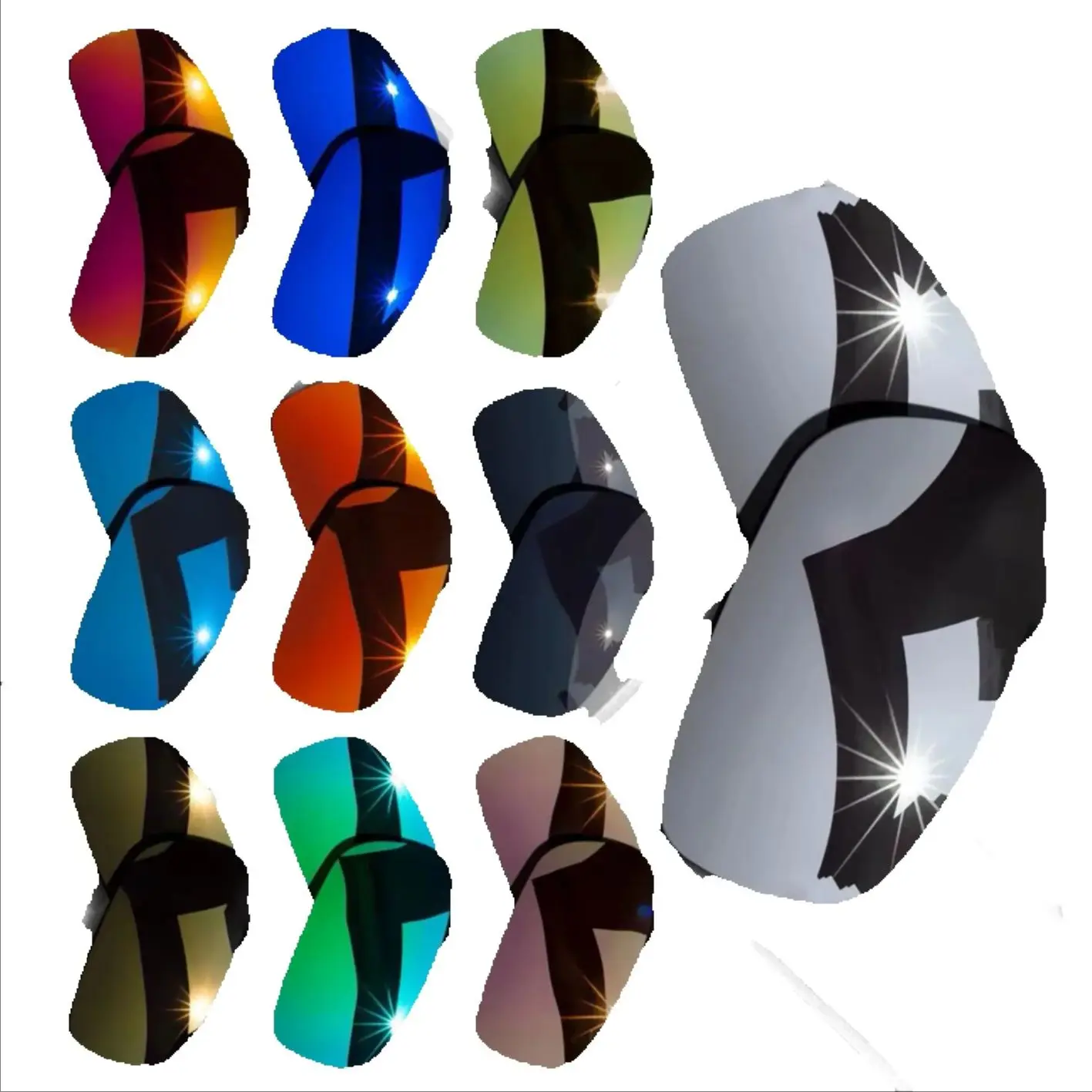 Polarized Sunglasses Replacement Lenses for-Oakley Badman Frame - Multiple Options
Polarized Sunglasses Replacement Lenses for-Oakley Badman Frame - Multiple Options
