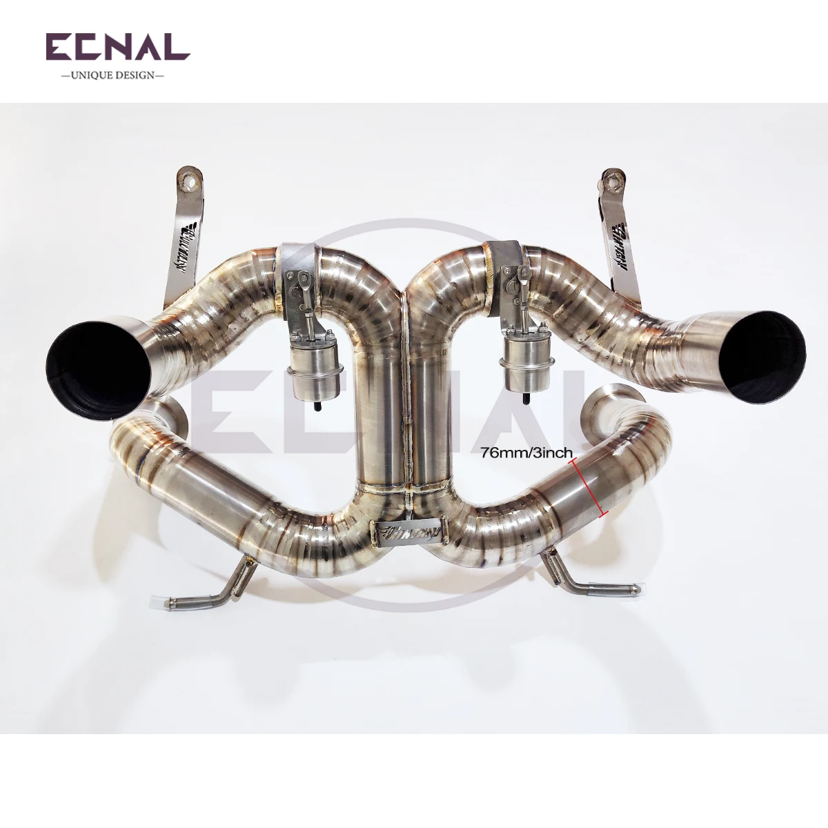 Ecnal Exhaust GINTANI Axle-back Pipe with Valve Muffler Exhaust System for Lamborghini Aventador to SVJ LP770-4 LP780-4 2017+
Ecnal Exhaust GINTANI Axle-back Pipe with Valve Muffler Exhaust System for Lamborghini Aventador to SVJ LP770-4 LP780-4 2017+