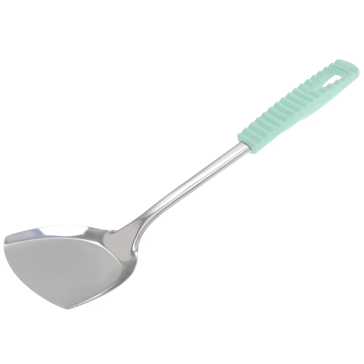 Stainless Steel Turner Ergonomic Handle Non-Slotted Kitchen Utensil Hangable Storage Restaurant Home Use Simple Design
Stainless Steel Turner Ergonomic Handle Non-Slotted Kitchen Utensil Hangable Storage Restaurant Home Use Simple Design