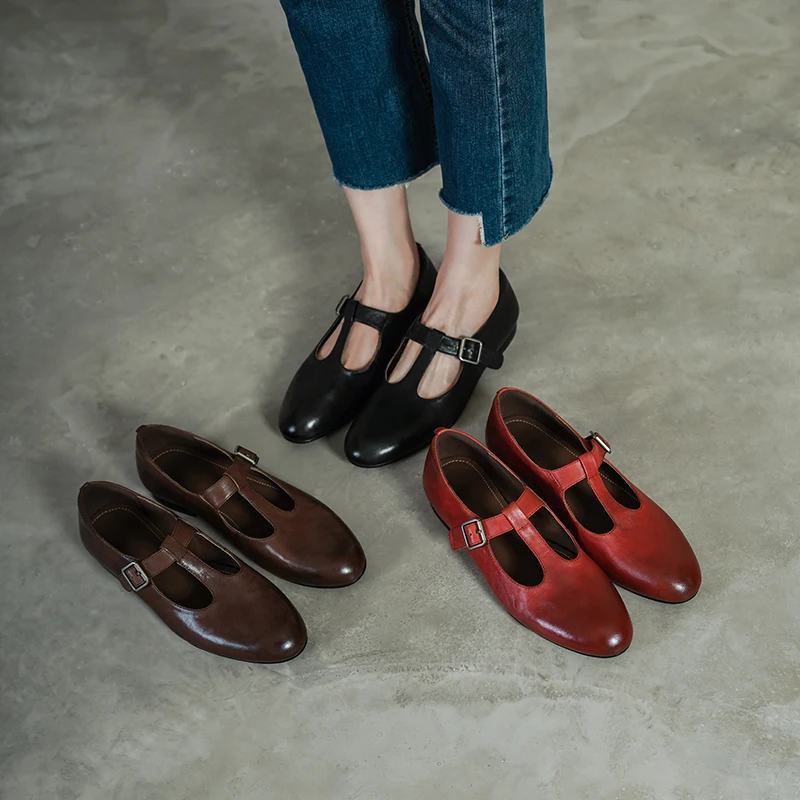 2026 new spring summer women pumps natural leather 22-25cm cowhide+sheepskin+pigskin round toe low heel t-buckle women shoes
2026 new spring summer women pumps natural leather 22-25cm cowhide+sheepskin+pigskin round toe low heel t-buckle women shoes