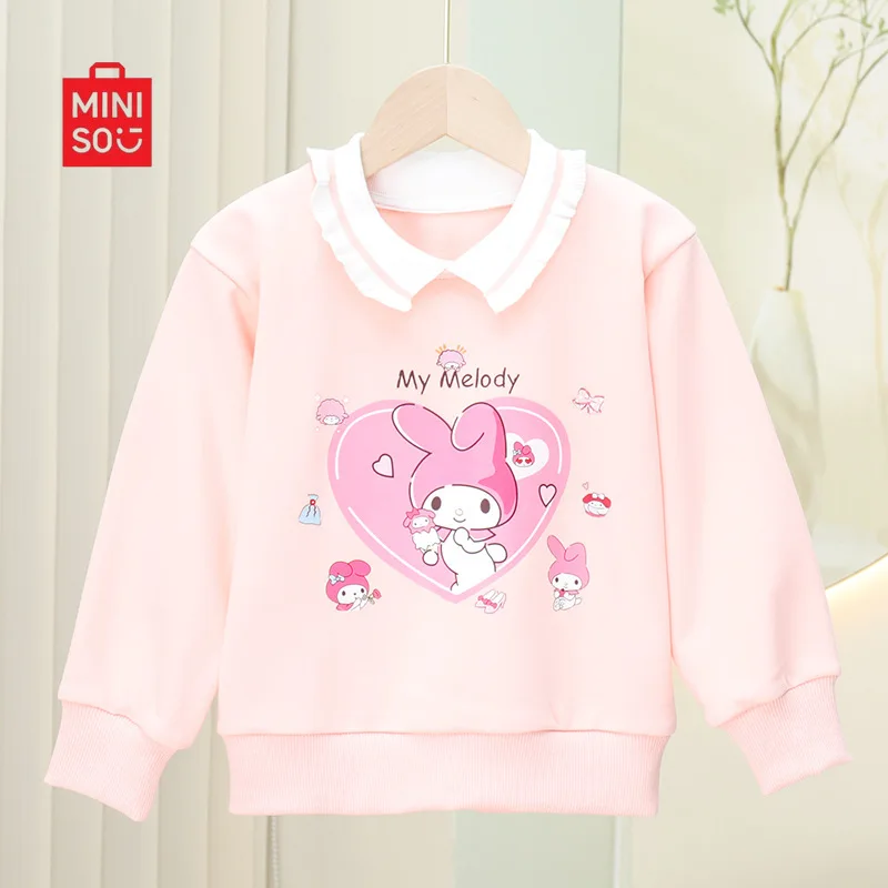 Miniso 2025 Girls Fall Sweatshirt, Trendy Long Sleeve Top for Toddlers & Kids Casual Wear
Miniso 2025 Girls Fall Sweatshirt, Trendy Long Sleeve Top for Toddlers & Kids Casual Wear