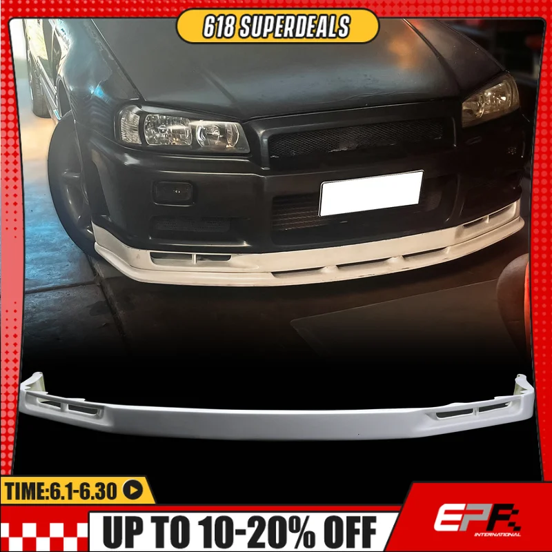 For Skyline R34 GTR OEM Front Bumper Bottom Lip With Undertray JDM Racing Aerodynamic Accessory
For Skyline R34 GTR OEM Front Bumper Bottom Lip With Undertray JDM Racing Aerodynamic Accessory
