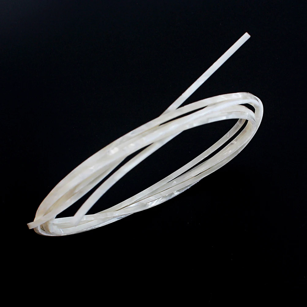 Premium Binding Strips Trim Purfling Inlay White Durable High Grade Material For Guitar Luthier Diy Repair Replacement Suitable 
Premium Binding Strips Trim Purfling Inlay White Durable High Grade Material For Guitar Luthier Diy Repair Replacement Suitable