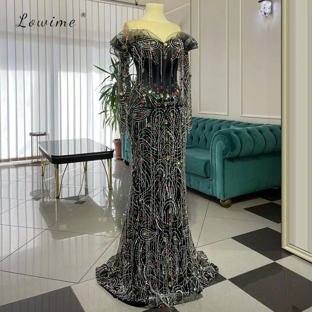 Customized Beaded Satin Formal Evening Dress Ruffle Off-Shoulder Floor Length Prom Dresses
Customized Beaded Satin Formal Evening Dress Ruffle Off-Shoulder Floor Length Prom Dresses