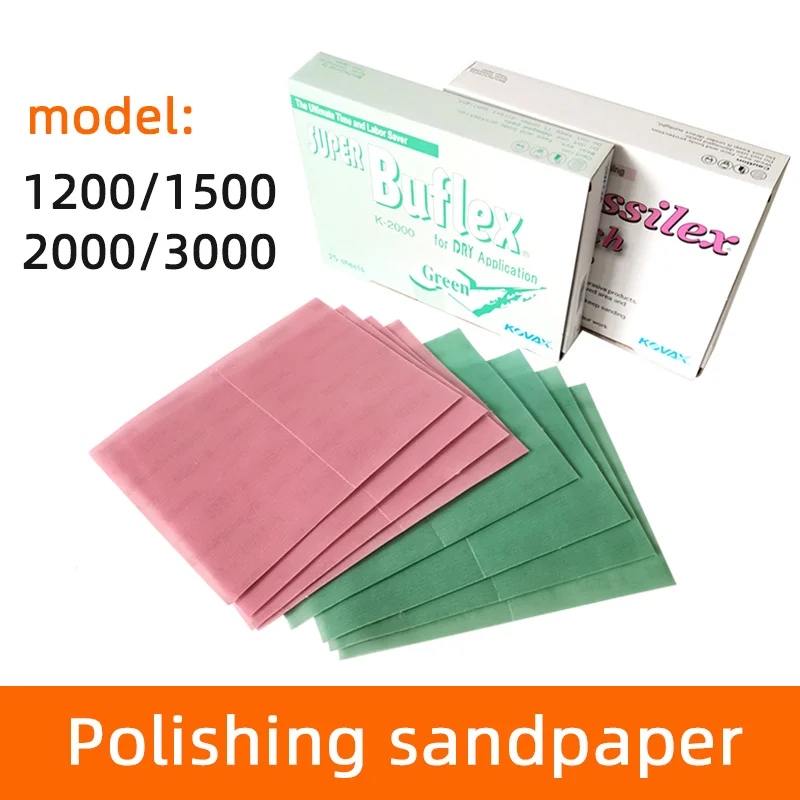 Japan KOVAX Square Soft Abrasive Paper Car Orange Peel Pattern Dry Grinder Polishing Machine Fine Polishing 2000 Sandpaper
Japan KOVAX Square Soft Abrasive Paper Car Orange Peel Pattern Dry Grinder Polishing Machine Fine Polishing 2000 Sandpaper