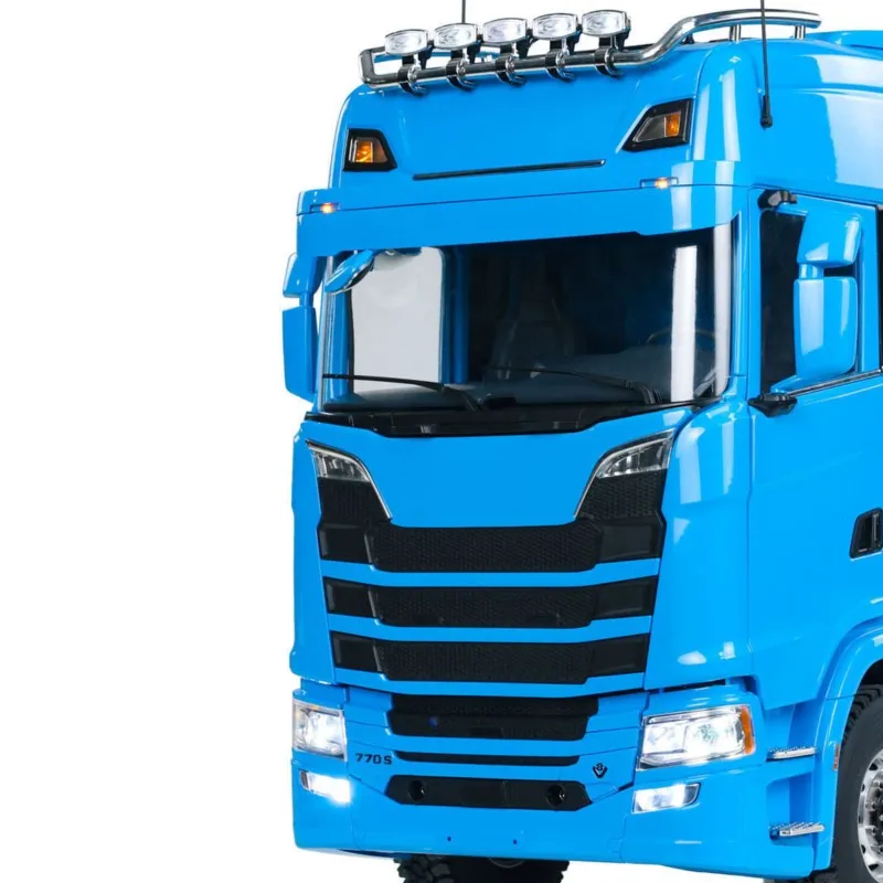 1/14 770S RC Tractor Truck with Lights and Sounds 6x6 Trailer Tamiyaya 2-speed Metal Chassis Model Toy Cars for Adults TH24244
1/14 770S RC Tractor Truck with Lights and Sounds 6x6 Trailer Tamiyaya 2-speed Metal Chassis Model Toy Cars for Adults TH24244