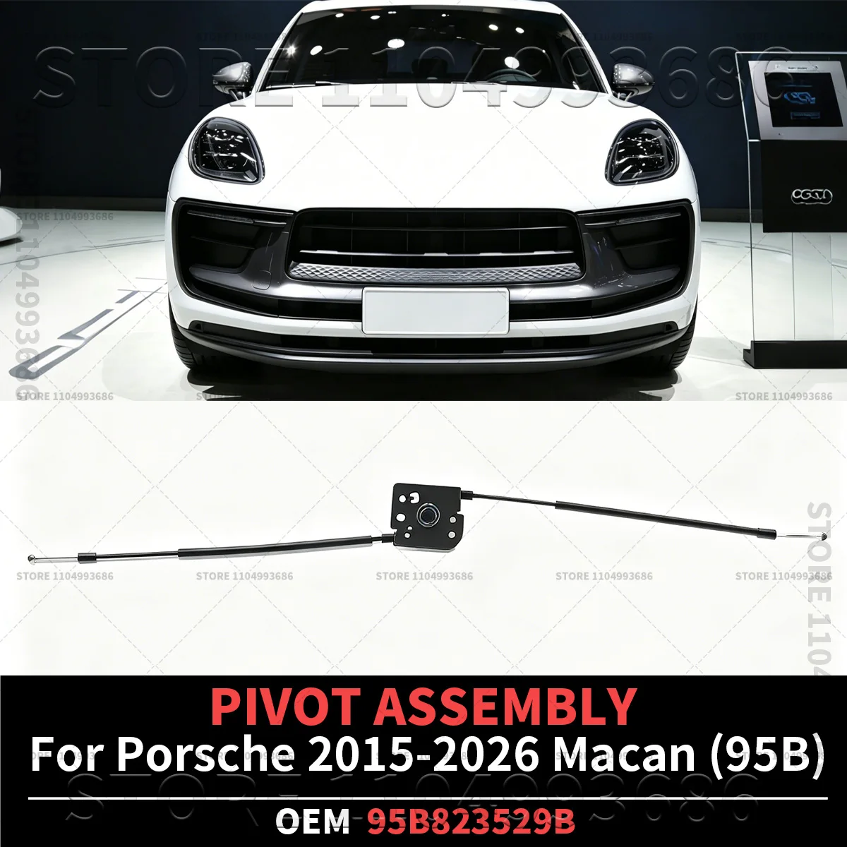 For Porsche 2015-2026 Macan Base GTS S T Turbo (95B) Front Hood Latch Release Cable Fits OEM 95B823529B 95B823529A
For Porsche 2015-2026 Macan Base GTS S T Turbo (95B) Front Hood Latch Release Cable Fits OEM 95B823529B 95B823529A