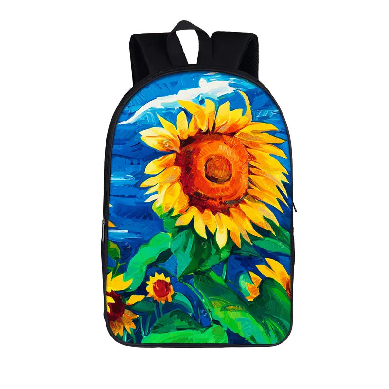 Harajuku Youthful Famous Sunflowers starry night Student School Bags Notebook Backpacks 3D Printed Oxford Waterproof Travel Bags
Harajuku Youthful Famous Sunflowers starry night Student School Bags Notebook Backpacks 3D Printed Oxford Waterproof Travel Bags