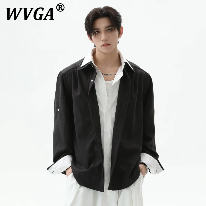 WVGA Весна Осень Новый Мужской Tide High Street Хлопок Лен Модные Поддельные Двухсекционные Рубашки С Длинным Рукавом Нишевая Шикарная Повседневная Рубашка W10419
WVGA Весна Осень Новый Мужской Tide High Street Хлопок Лен Модные Поддельные Двухсекционные Рубашки С Длинным Рукавом Нишевая Шикарная Повседневная Рубашка W10419