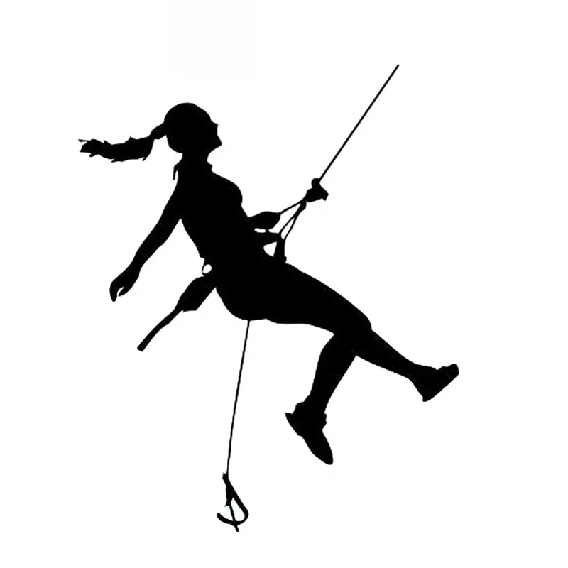 Fashion Rock Climbing Extreme Sports Decals Car Decoration Personality Pvc Car Window Waterproof Stickers Black/white, 16cm*13cm
Fashion Rock Climbing Extreme Sports Decals Car Decoration Personality Pvc Car Window Waterproof Stickers Black/white, 16cm*13cm
