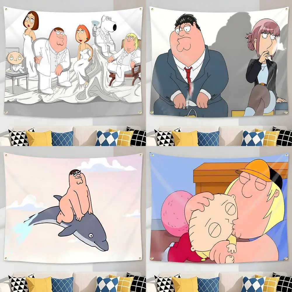 Family Guy US Black Comedy Flag Tapestry Banner for Bedroom Living Room Outdoor Camping Custom Supported
Family Guy US Black Comedy Flag Tapestry Banner for Bedroom Living Room Outdoor Camping Custom Supported