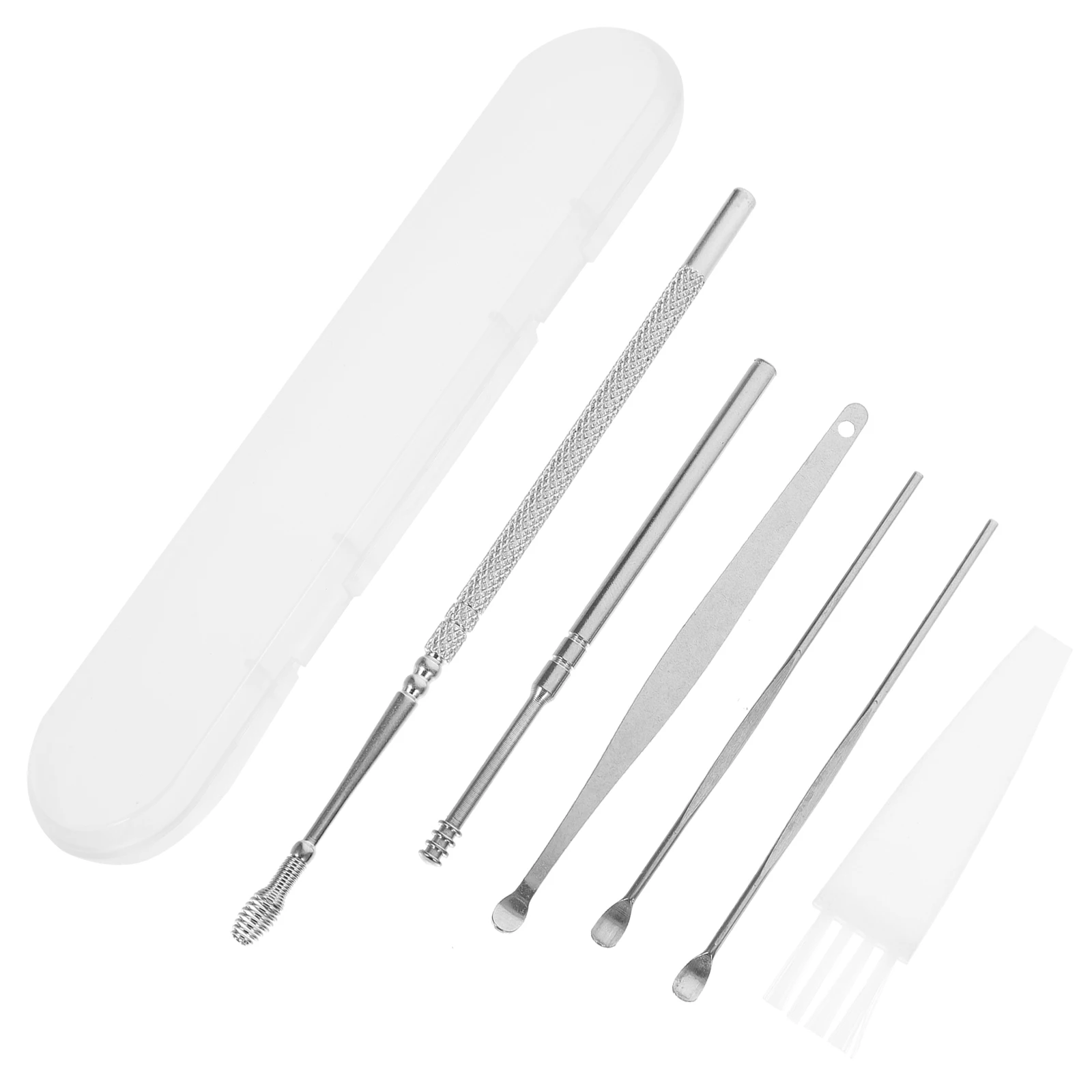 4 Sets Ear Tools Stainless Steel Scoop Scraper Curette Kids Removal Kit Travel Lightweight Cleaner Portable Health
4 Sets Ear Tools Stainless Steel Scoop Scraper Curette Kids Removal Kit Travel Lightweight Cleaner Portable Health