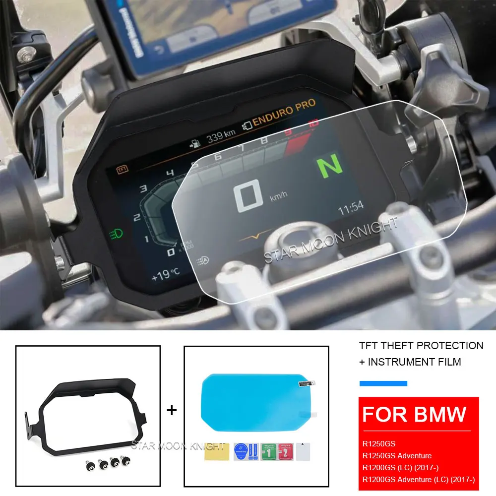 TFT Anti-Theft Meter Frame Cover For BMW R1250GS Adventure R1200GS Adventure LC 1200GS Instrument Screen Cover With Sun Visor
TFT Anti-Theft Meter Frame Cover For BMW R1250GS Adventure R1200GS Adventure LC 1200GS Instrument Screen Cover With Sun Visor