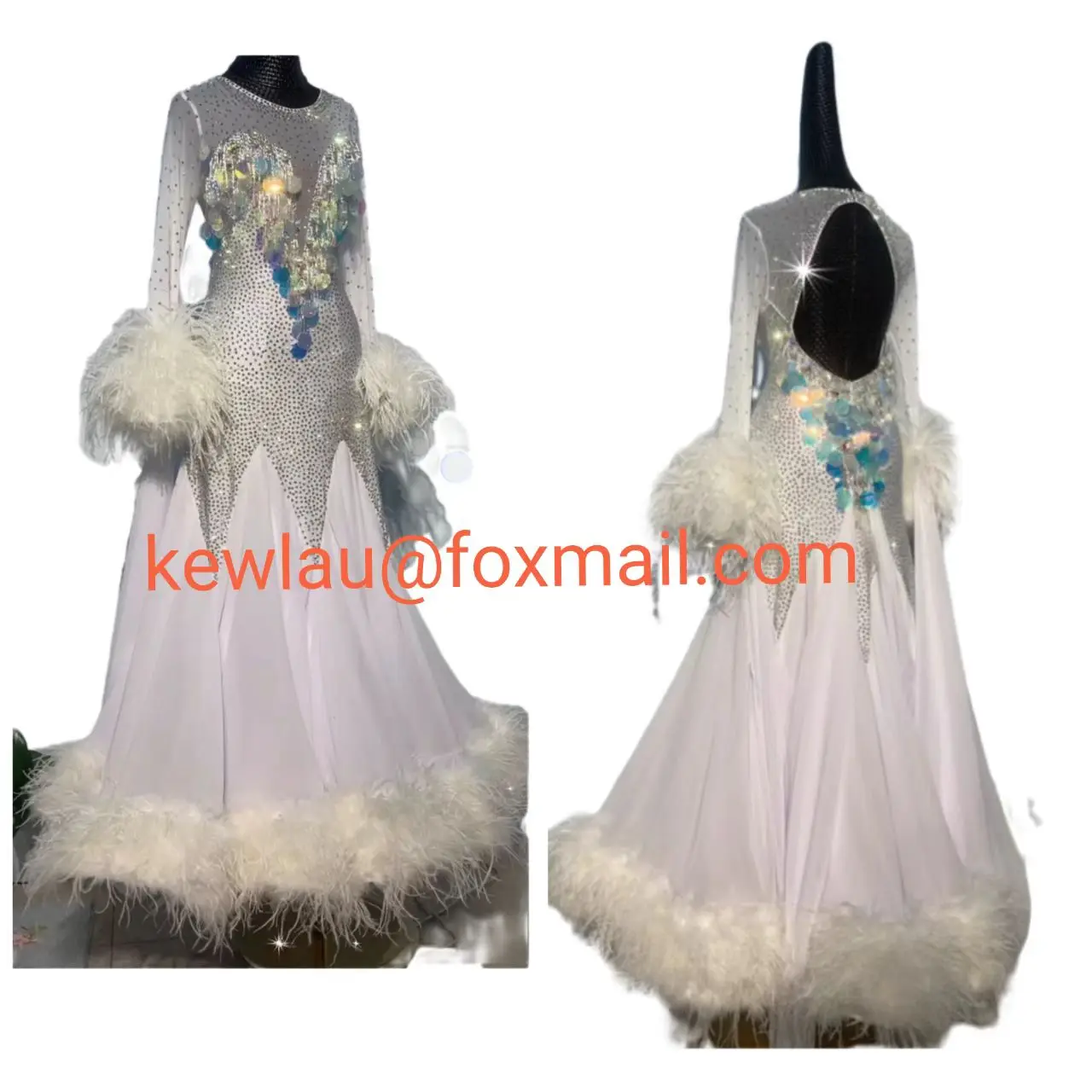 WYHNOT DANCE 2023 Feather Customized Ballroom Waltz Tango Standard Dance Dress Competition Perform Costume Fast Free Shipping
WYHNOT DANCE 2023 Feather Customized Ballroom Waltz Tango Standard Dance Dress Competition Perform Costume Fast Free Shipping