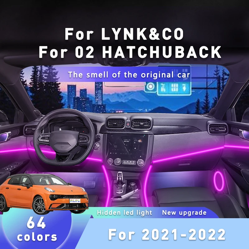 Для LYNK & CO Для 02 HATCHUBACK Многоцветный автомобильный окружающий свет с питанием от USB Легко устанавливается Акриловые полосы внутреннего освещения автомобиля
Для LYNK & CO Для 02 HATCHUBACK Многоцветный автомобильный окружающий свет с питанием от USB Легко устанавливается Акриловые полосы внутреннего освещения автомобиля
