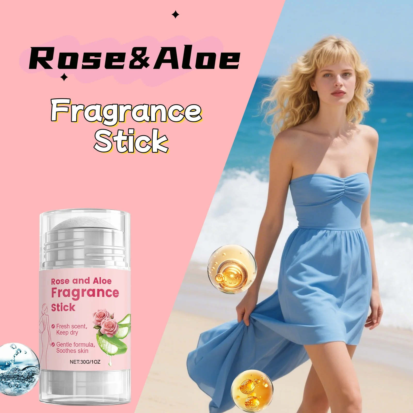 Rose Fragrance Deodorize Stick Underarm Odor Removal Lasting Refreshing Sweat Eliminator For Womens Aloe Deodorant Balm Sticks
Rose Fragrance Deodorize Stick Underarm Odor Removal Lasting Refreshing Sweat Eliminator For Womens Aloe Deodorant Balm Sticks