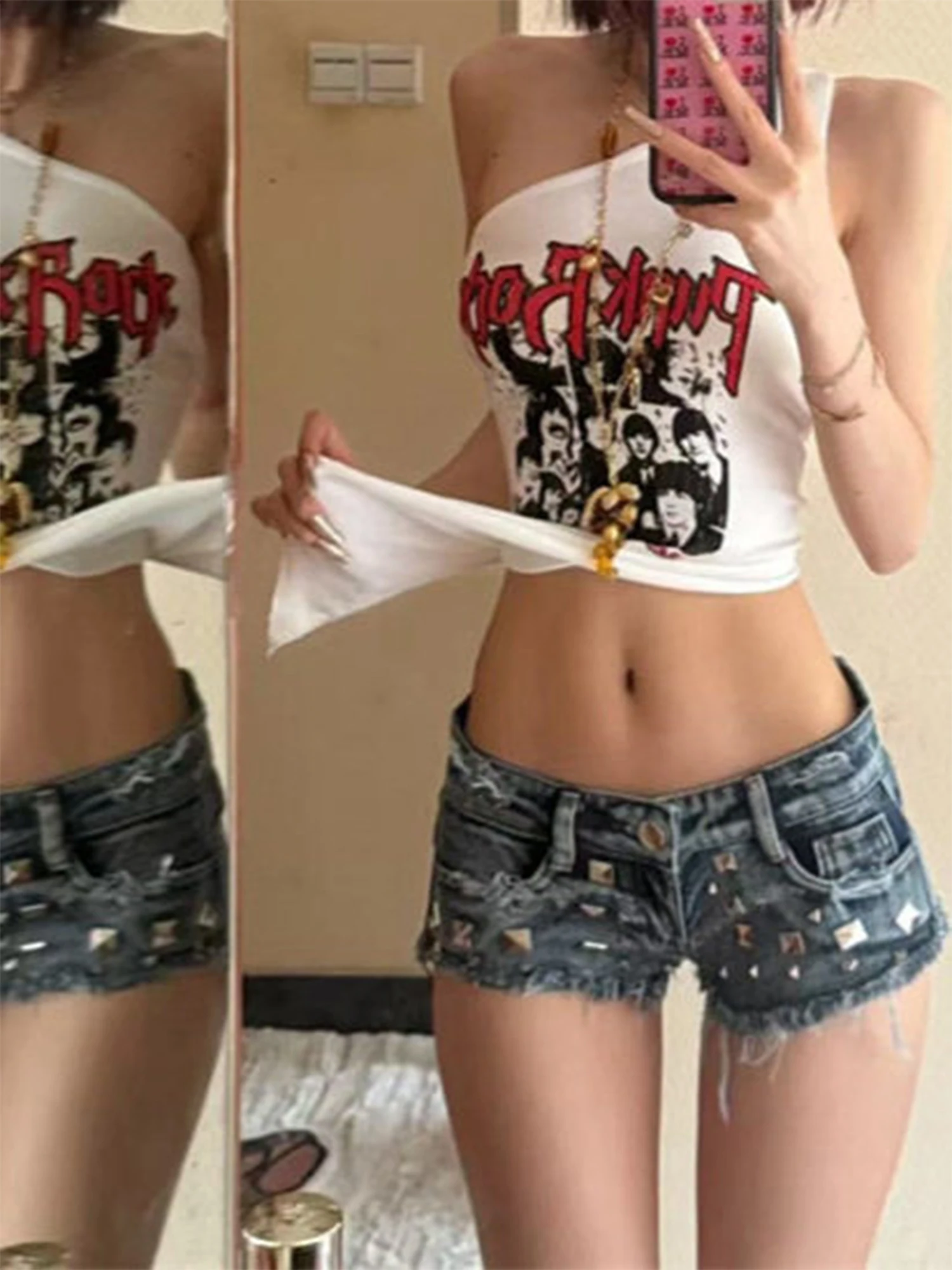 Женские темно-синие джинсовые шорты-мини с низкой посадкой, винтажные микро-джинсы, юбка-шорты в стиле Y2K Gyaru, летние ковбойские шорты 2026
Женские темно-синие джинсовые шорты-мини с низкой посадкой, винтажные микро-джинсы, юбка-шорты в стиле Y2K Gyaru, летние ковбойские шорты 2026