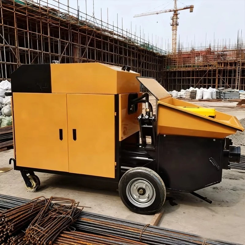 High Quality Portable Mini Concrete Pump Mixer Truck with High Power Diesel Engine 8M/H Productivity Made in China
High Quality Portable Mini Concrete Pump Mixer Truck with High Power Diesel Engine 8M/H Productivity Made in China