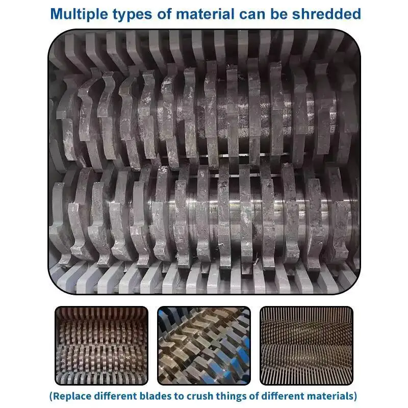 New Automatic Small Multi Functional Single Shaft Shredder For Wood Plastic
New Automatic Small Multi Functional Single Shaft Shredder For Wood Plastic