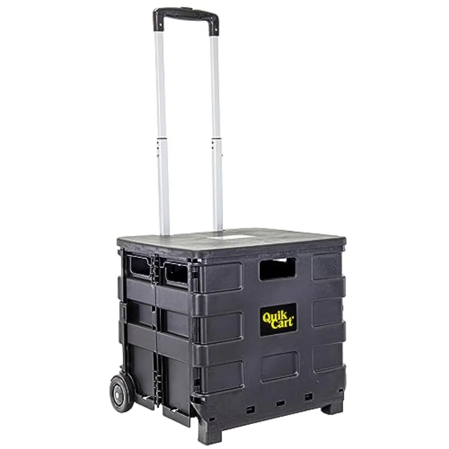 Складная тележка-ящик Quik Cart на колесах для учителей, корзина-переноска, грузоподъемность 80 фунтов, из прочного пластика, компактная.
Складная тележка-ящик Quik Cart на колесах для учителей, корзина-переноска, грузоподъемность 80 фунтов, из прочного пластика, компактная.