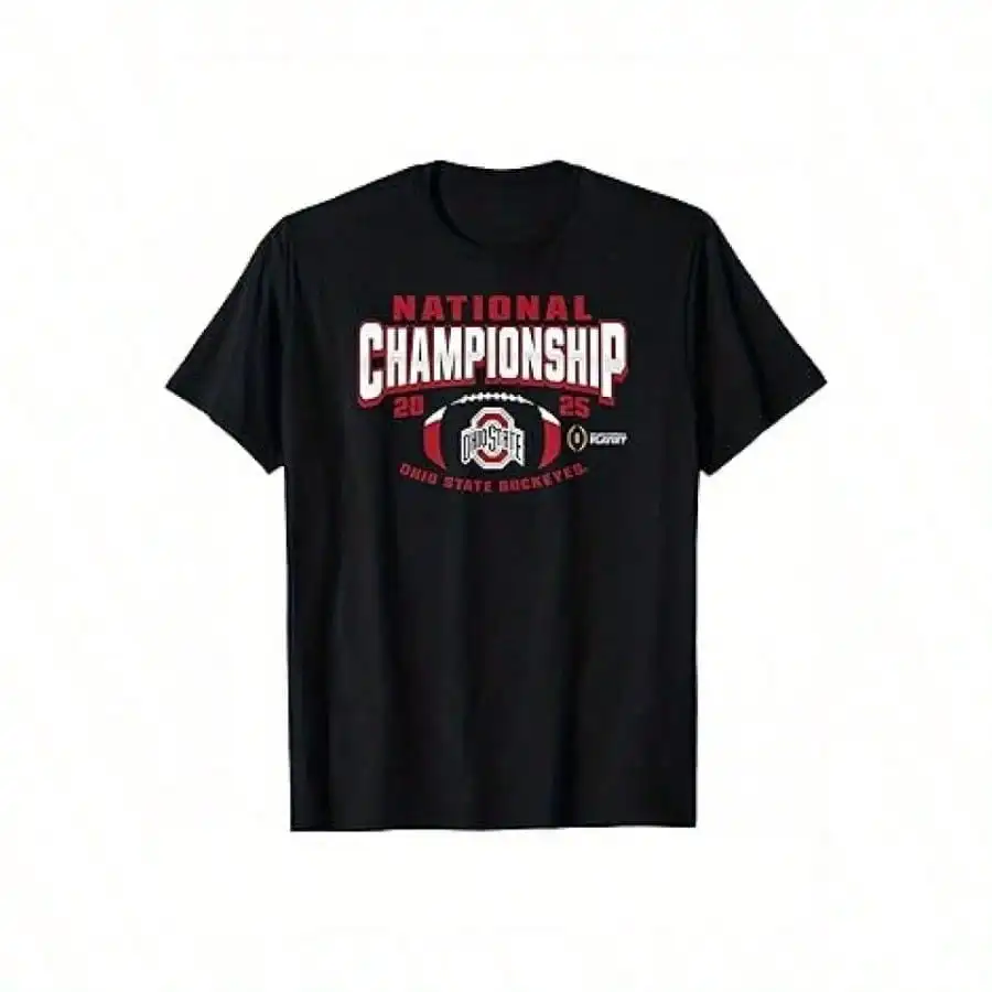 Ohio State Buckeyes National Championship 2025 Football T-Shirt New Casual T-Shirt For Everyday Life
Ohio State Buckeyes National Championship 2025 Football T-Shirt New Casual T-Shirt For Everyday Life