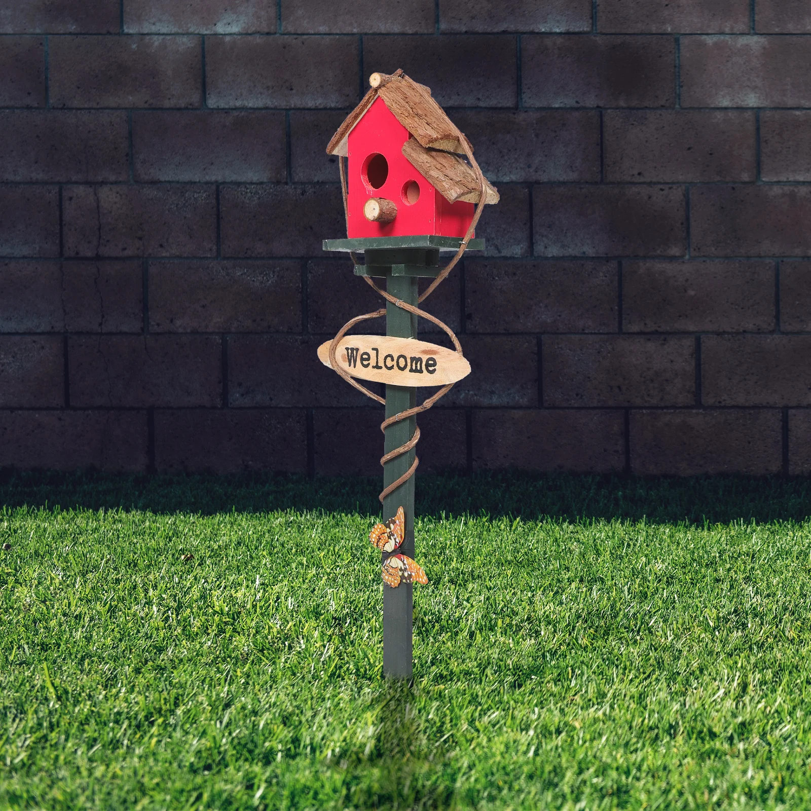 Bird House Ornaments Garden Decorative Stake Small Cage Hut Bird Nest Random Color Outdoor Yard Lawn Decoration
Bird House Ornaments Garden Decorative Stake Small Cage Hut Bird Nest Random Color Outdoor Yard Lawn Decoration