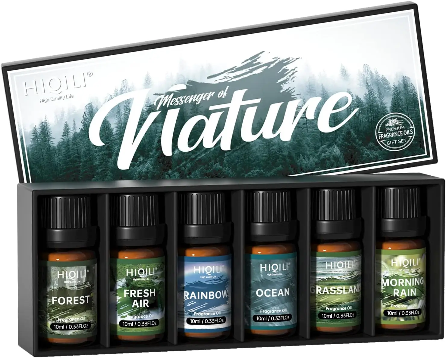 6x10ml Nature Fragrance Oil Set for Candle Soap Diffuser Aromatherapy, Fresh Scents for Home Car Office, Halloween Thanksgiving Gift
6x10ml Nature Fragrance Oil Set for Candle Soap Diffuser Aromatherapy, Fresh Scents for Home Car Office, Halloween Thanksgiving Gift