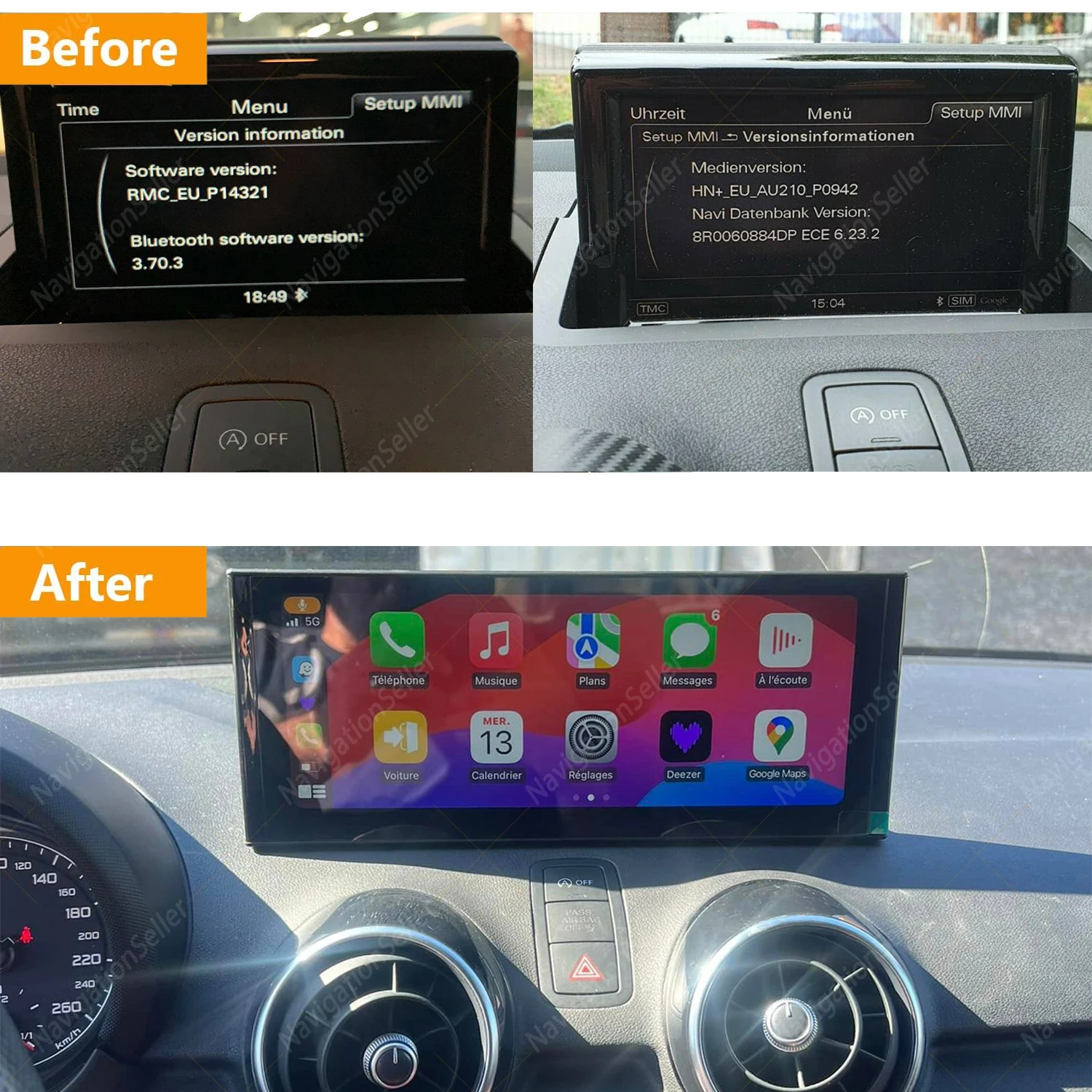 VIGOHI 8 Core Android 13 Apple Carplay Radio For 10-18 Year AUDI A1 Car Video Players Multimedia GPS Navigation Screen Stereo
VIGOHI 8 Core Android 13 Apple Carplay Radio For 10-18 Year AUDI A1 Car Video Players Multimedia GPS Navigation Screen Stereo