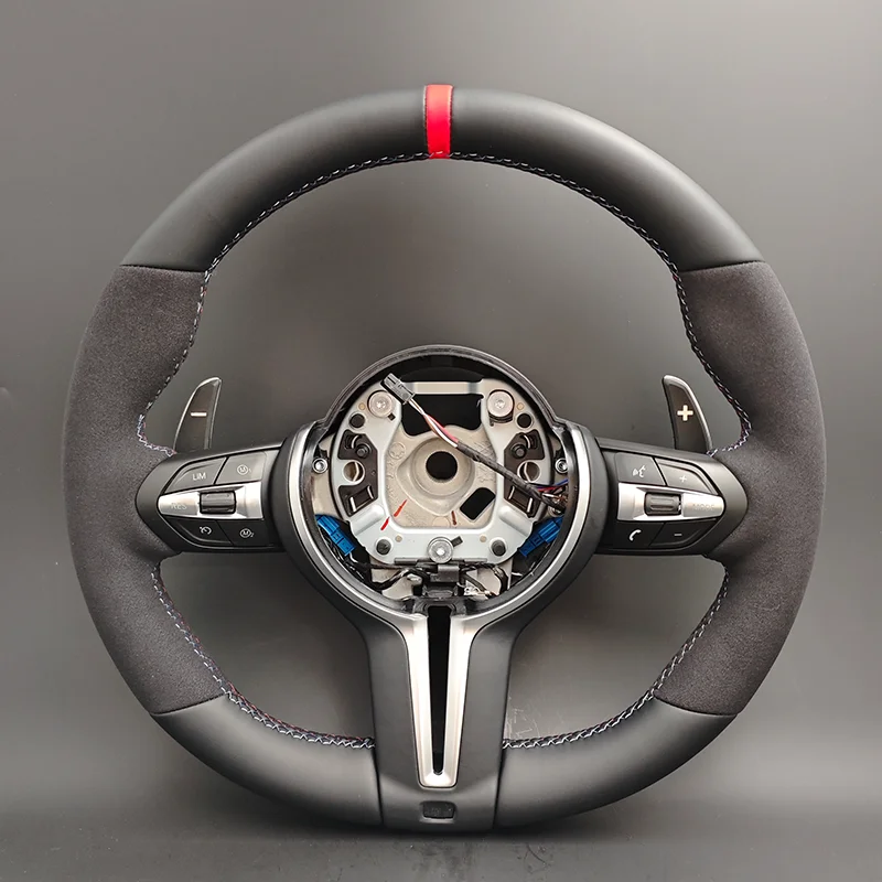 Alcantara M Sport Volant Lekrad Steering Wheel for BMW F10 F11 F20 F15 F16 F25 F26 F30 F31 F32 F33 F34 F36 F06 F07 F12 F13 M3 M5
Alcantara M Sport Volant Lekrad Steering Wheel for BMW F10 F11 F20 F15 F16 F25 F26 F30 F31 F32 F33 F34 F36 F06 F07 F12 F13 M3 M5